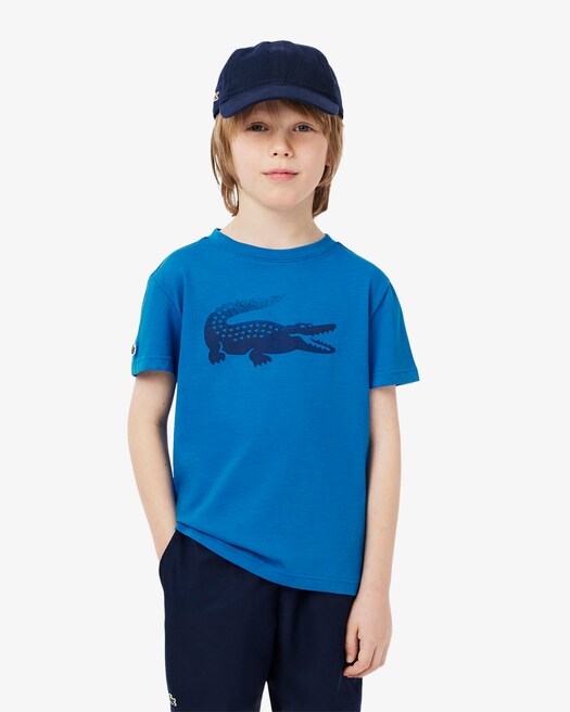 LACOSTE BOYS NAVY SHORTS & T SHIRT SET 847575-847577