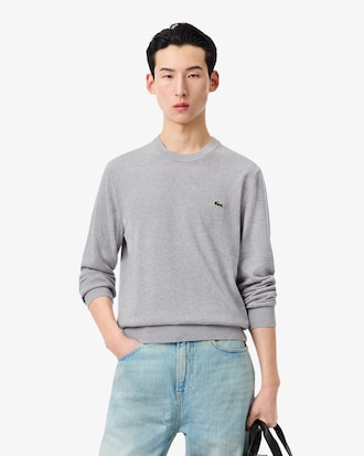 Men's Crew Neck Cotton Sweater