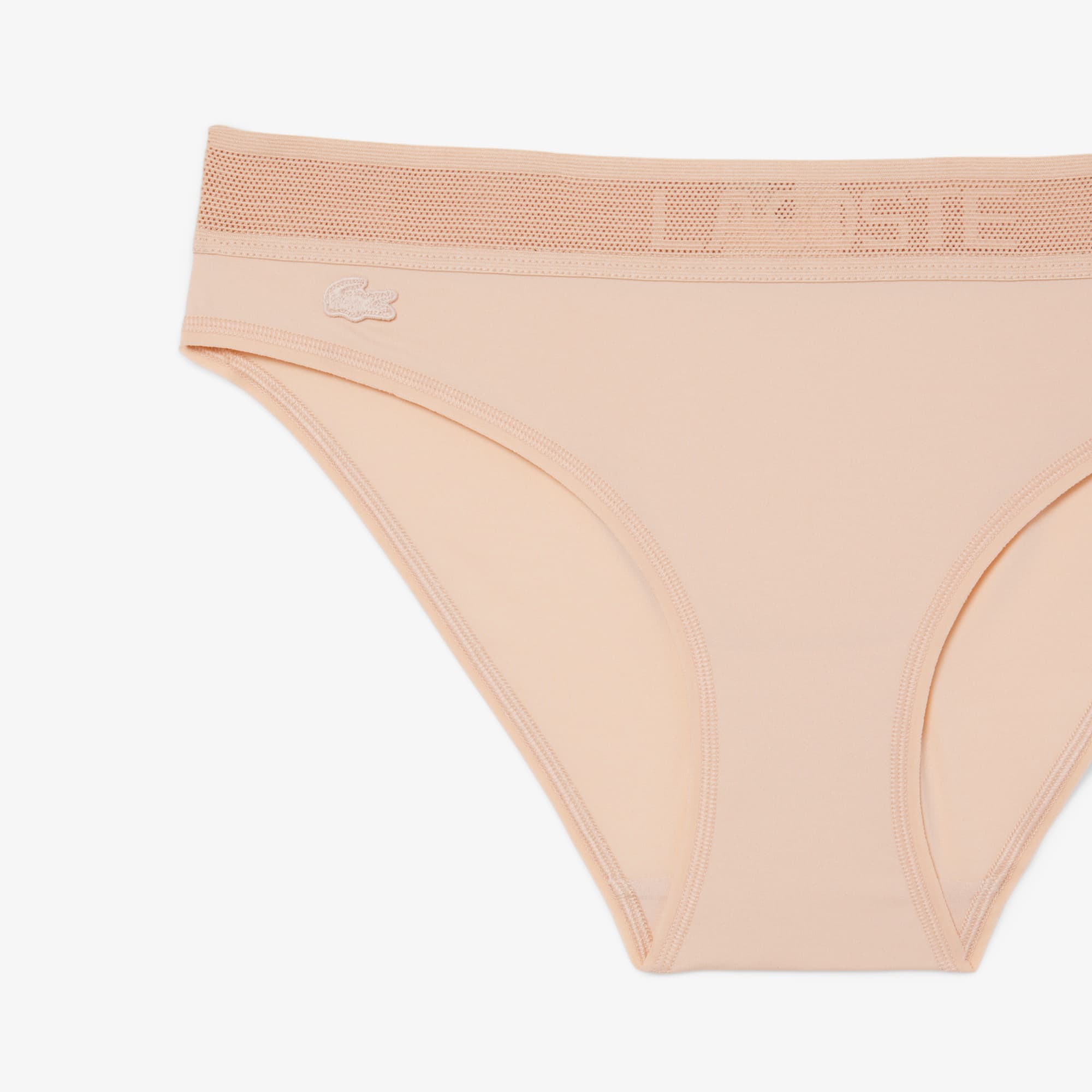 Logo Waist Mesh Briefs