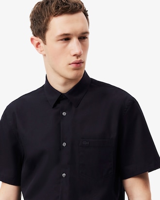 Men's Regular Fit Short Sleeve Cotton Shirt