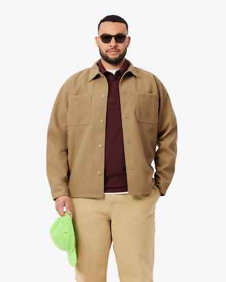 Men's Oversized Flannel Overshirt