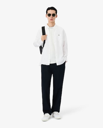 Men's Regular Fit Linen Shirt