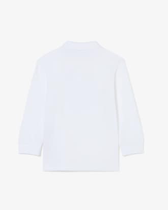 Boys' Long Sleeve Piqué Polo