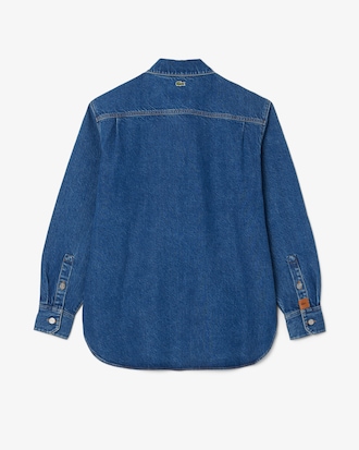 Women's Oversized Denim Overshirt
