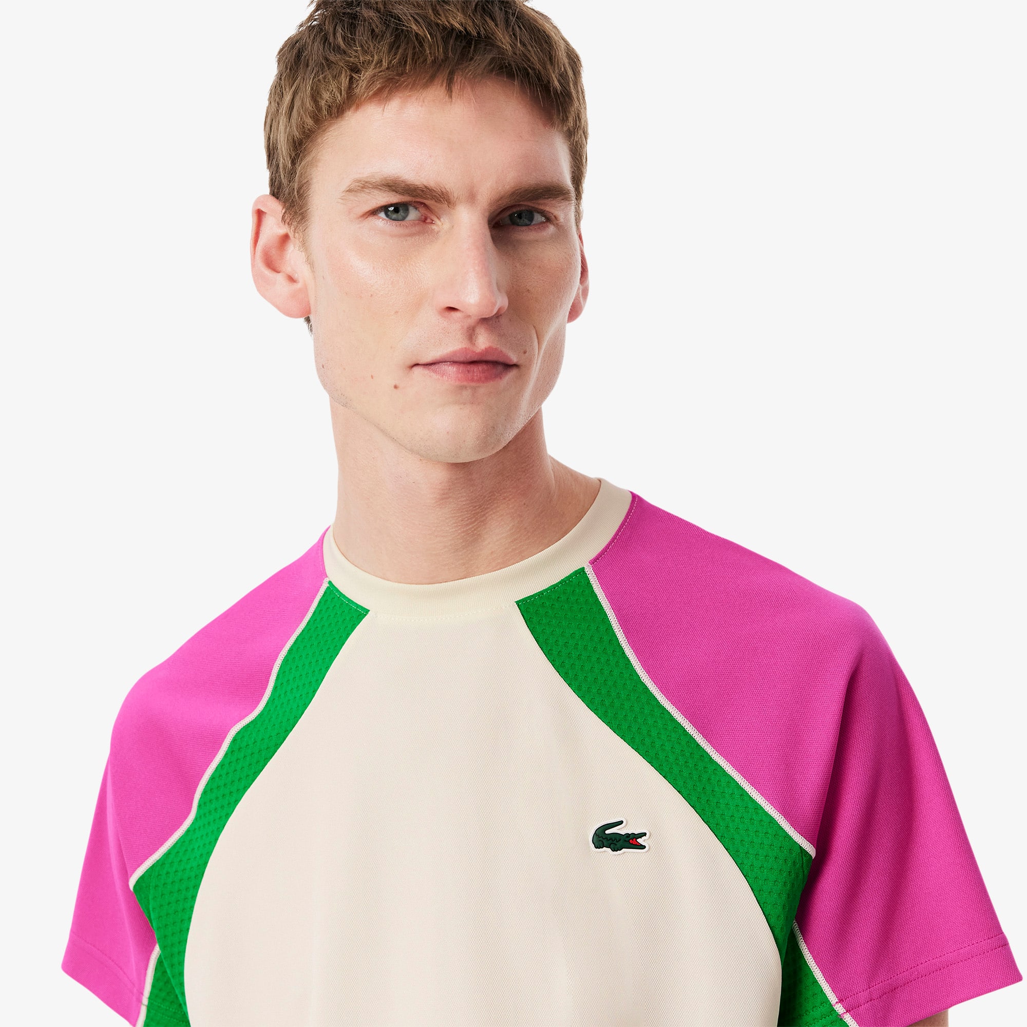 Tシャツ・カットソー LACOSTE SS24 Multicolor piquet polo shirt (DH8332 ISD) LACOSTE SS24 Multicolor piquet polo shirt (DH8332 ISD