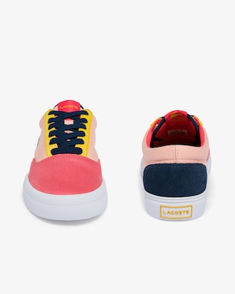 Women's Jump Serve Lace Canvas Color-Pop Sneakers