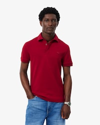 Men's Regular Fit Paris Stretch Piqu&eacute; Polo