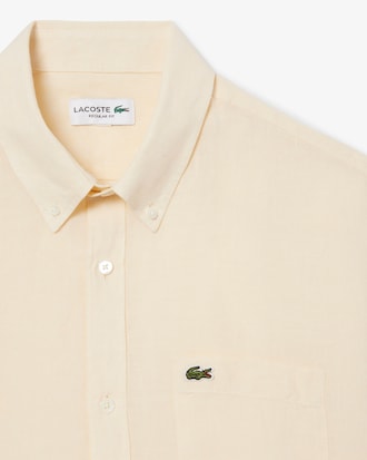 Men's Regular Fit Linen Shirt