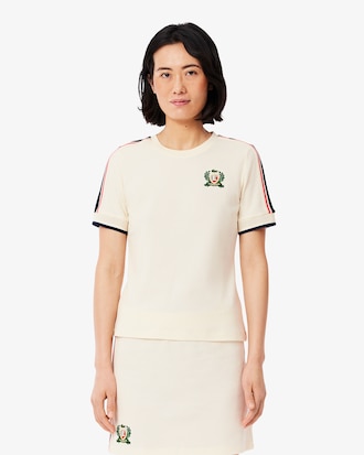 Playera Para mujer Made In France en piqué texturizado