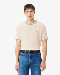 Men's Classic Fit Striped Knit T-Shirt