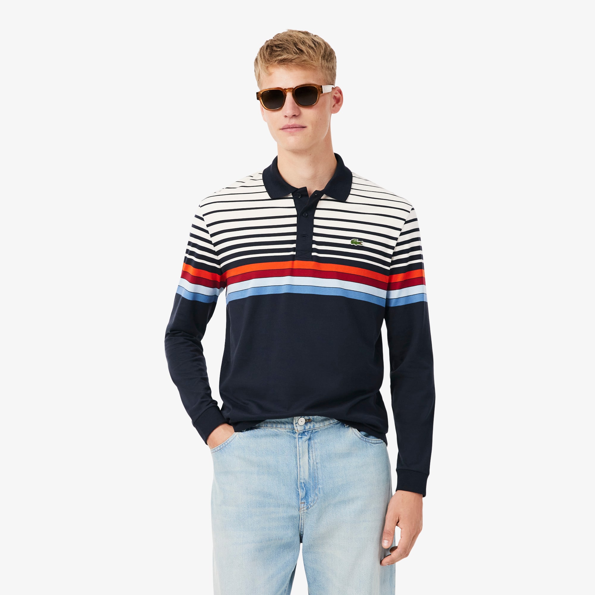 Archive Re-edition Classic Fit Striped Polo Shirt - Polo Shirts