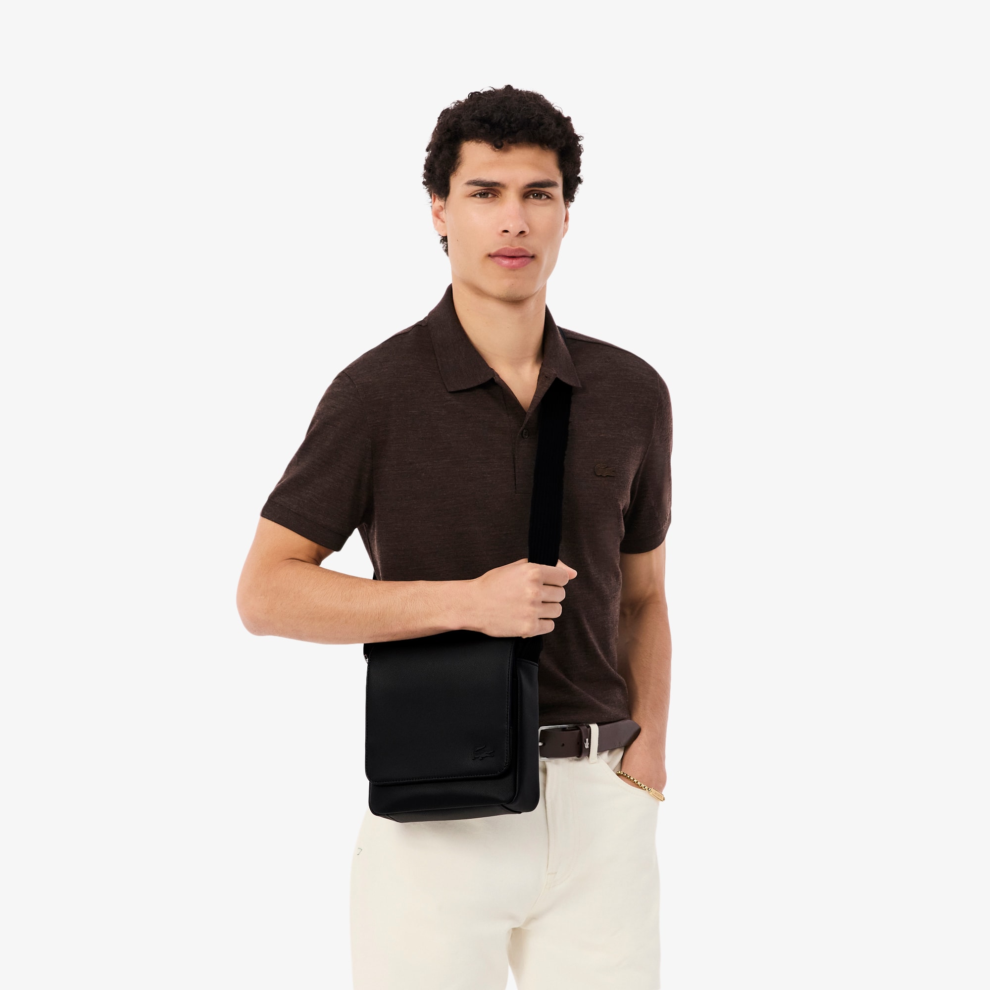 Classic Flap Close Shoulder Bag - Bags - New In 2026 | Lacoste