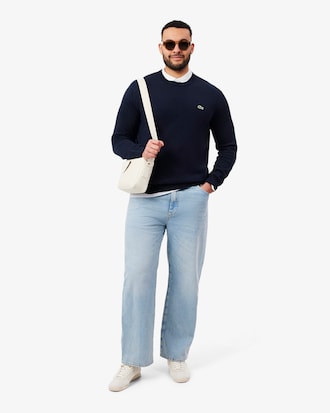 Men's Crew Neck Cotton Sweater