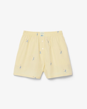 Cotton Poplin Boxer Shorts   