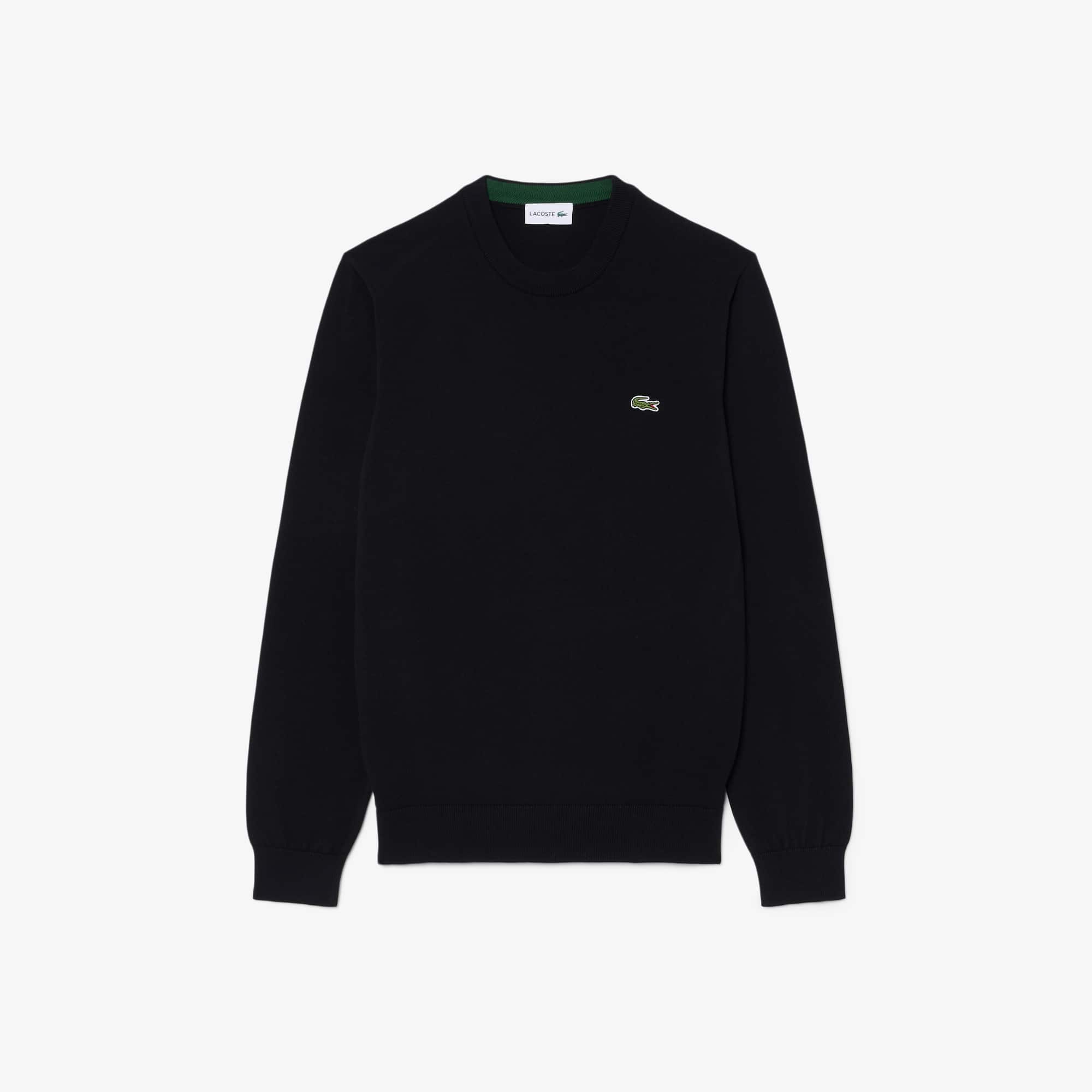 Men's Crew Neck Cotton Sweater - Sweaters & Sweatshirts - New In