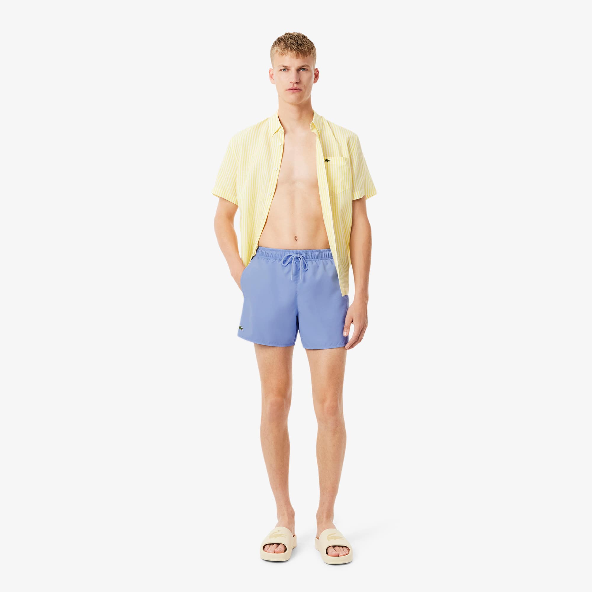Men's Quick-Dry Swim Trunks - Shorts & Swim - New In 2026 | Lacoste