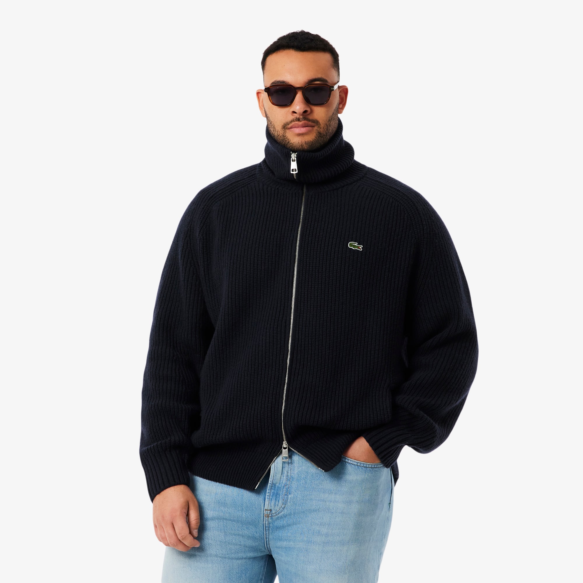 Men's Wool Zip-Up Sweater - Sweaters & Sweatshirts - New In 2026