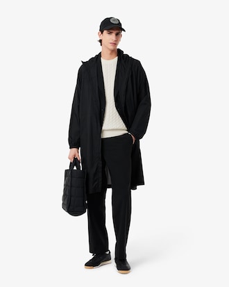 Pull homme en maille de coton torsadée