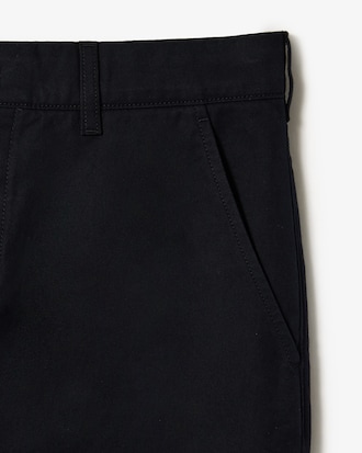 Men's Straight Fit Cotton Twill Pants