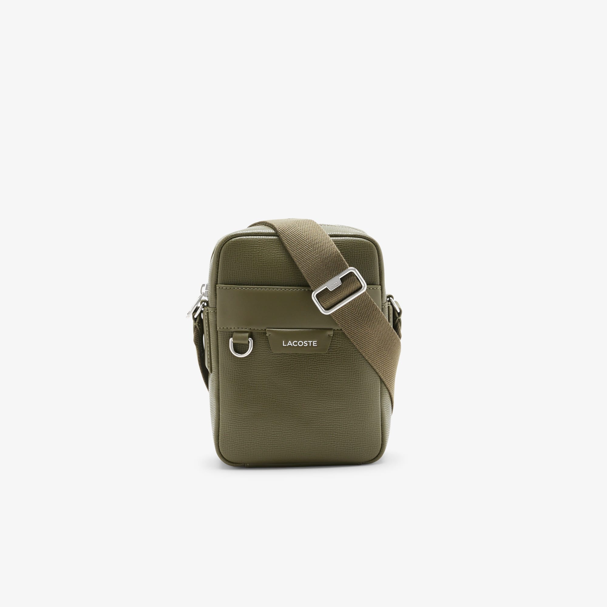 Lacoste Men's Ossian Leather Satchel - One Size In Green