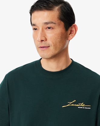 French Made Signature Embroidery T-shirt