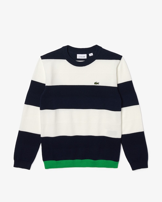 Navy Blue / White / Green