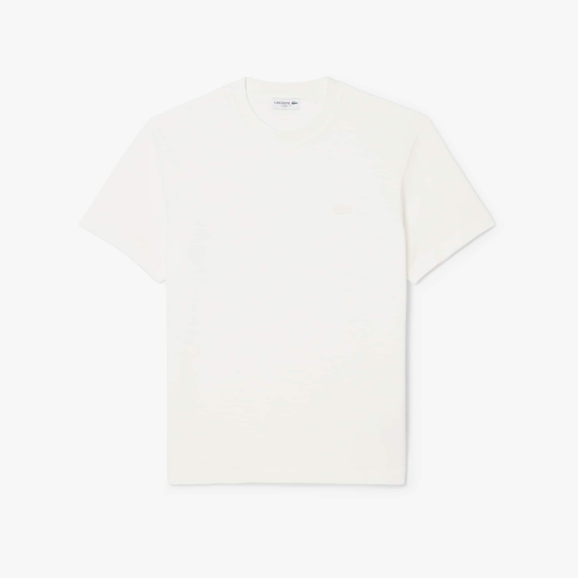 Lacoste Men's Ribbed Neck Petit Piqué T-Shirt