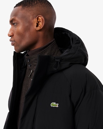 Men's Long Water-Repellent Down Jacket