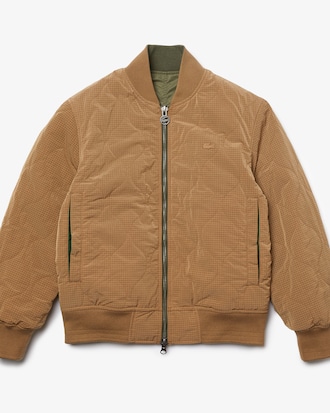 Men&rsquo;s Reversible Colorblock Bomber Jacket