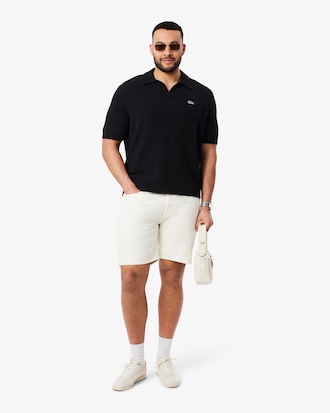 Classic Fit Boucl&eacute; Knit Polo