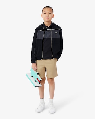 Polo Petit Piqu&eacute; color-block