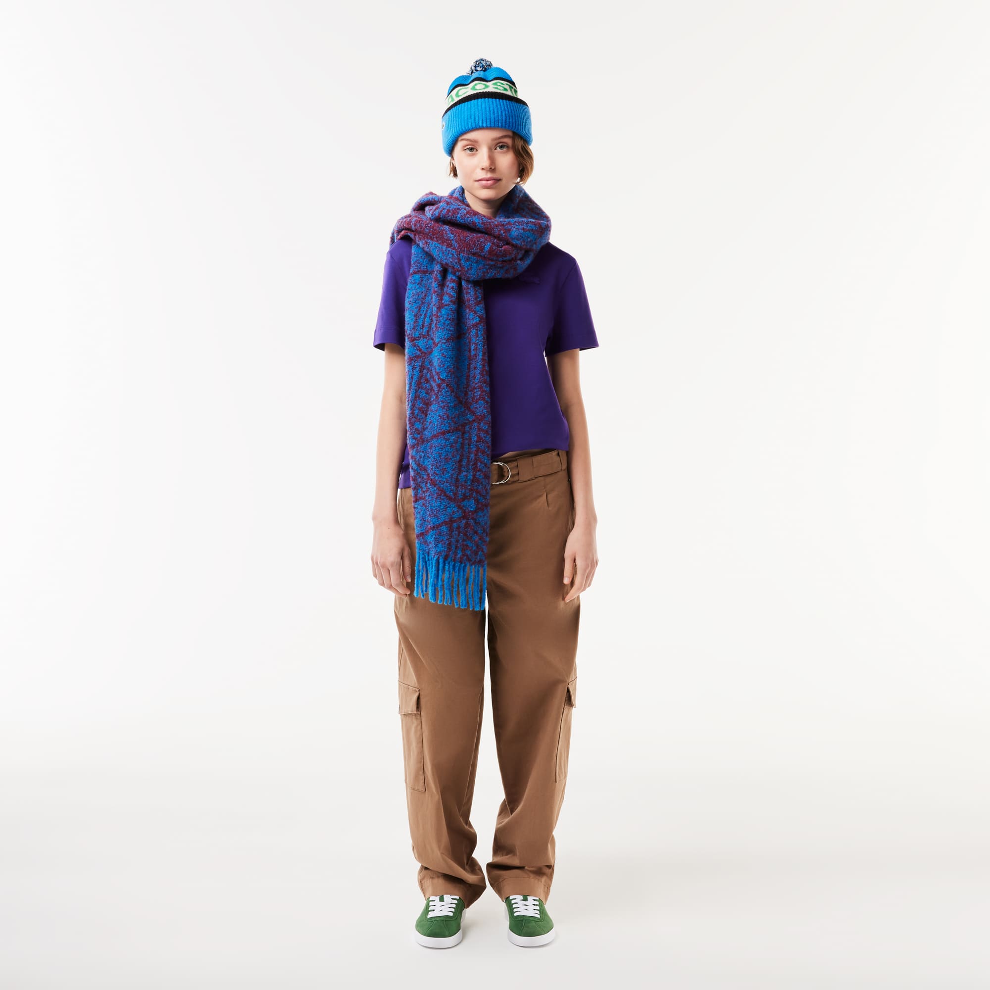 Unisex Wool Logo Beanie with Pompom - Caps & Hats - New In 2026