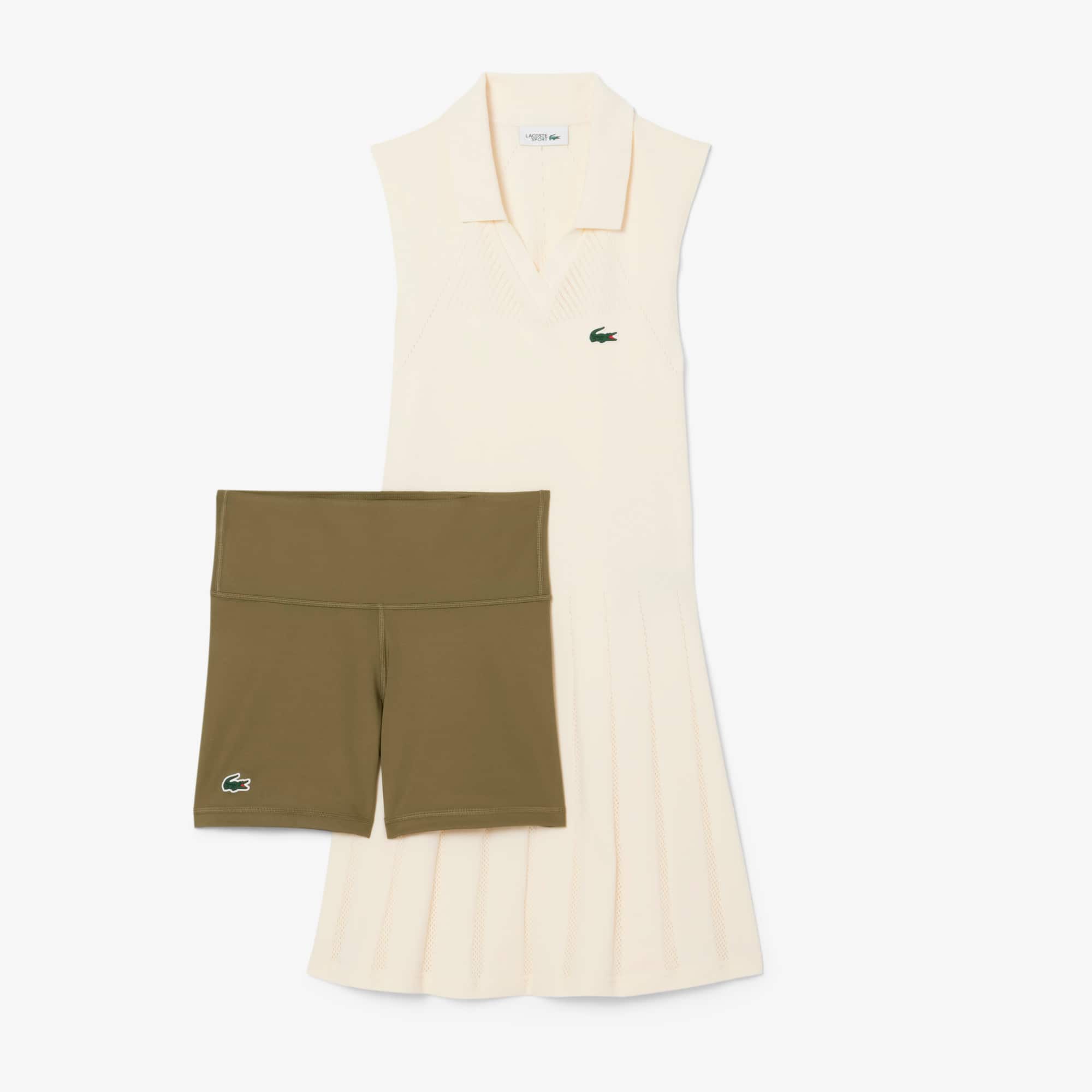 Women's Stretch Tennis Dress & Shorts - Dresses - New In 2026 | Lacoste