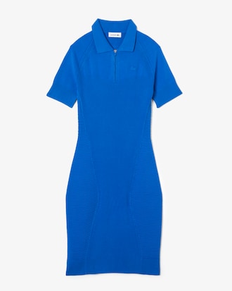 Women's Front Zip Knit Dress