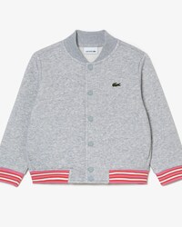 Kids' Contrast Sleeve Fleece Bomber Jacket