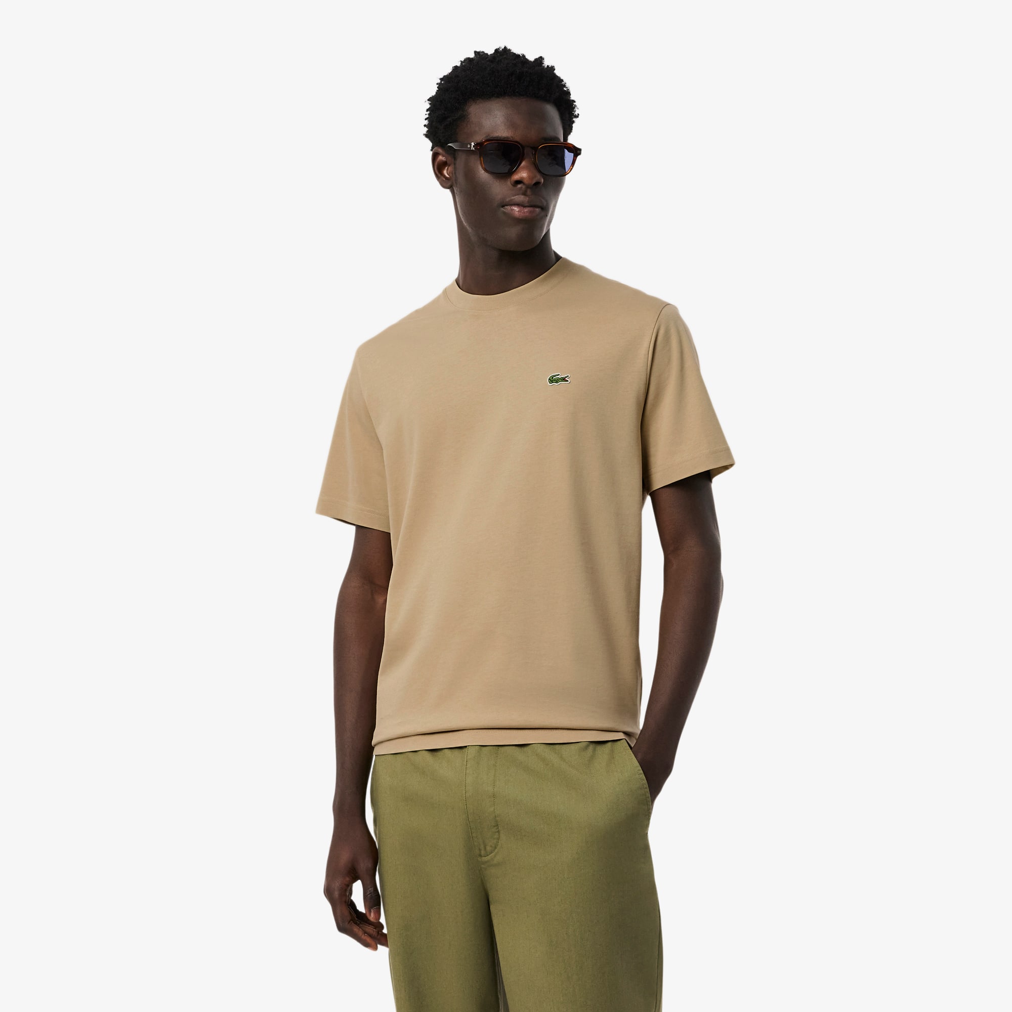Men's Cotton T-Shirt - T-shirts - New In 2026 | Lacoste