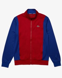 Men&rsquo;s Lacoste SPORT Resistant Bicolor Piqu&eacute; Zip Sweatshirt