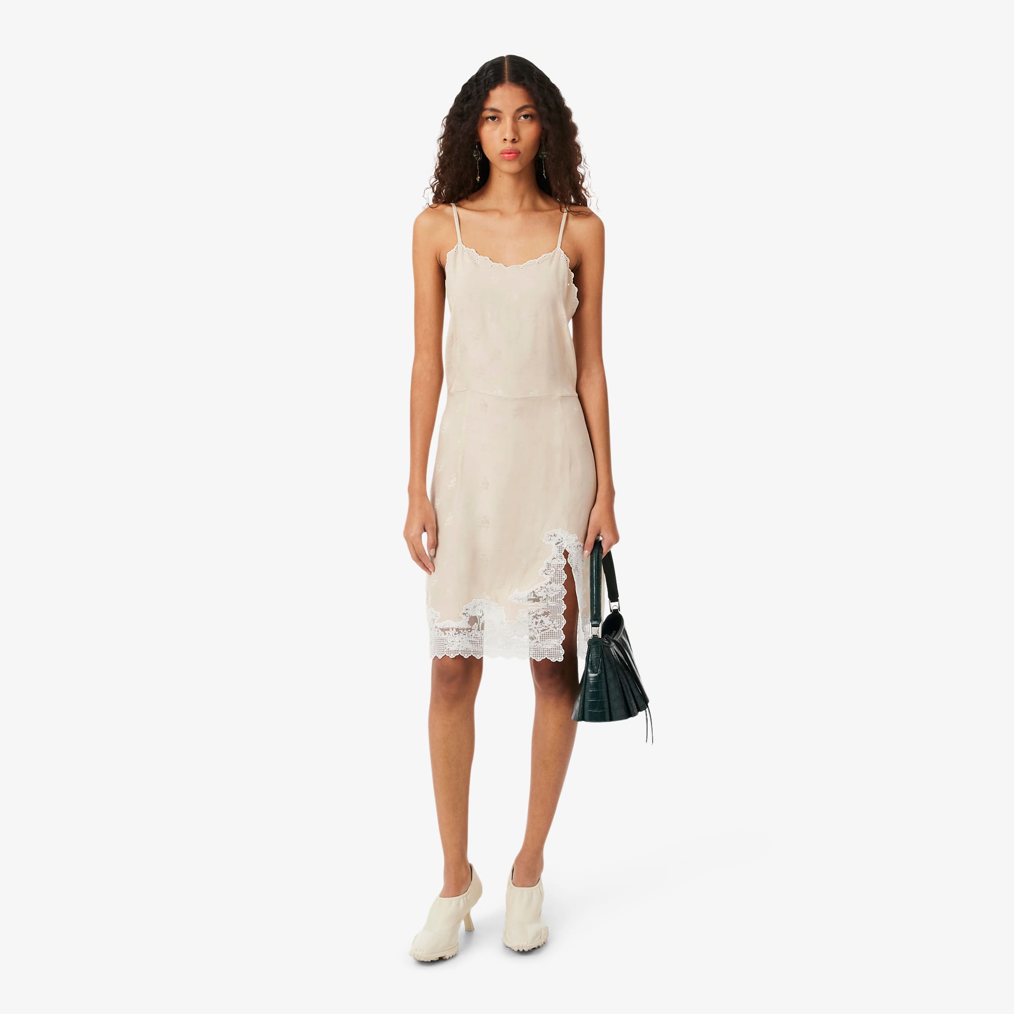 Runway Landscape Embroidery Tulle Dress - undefined - New In 2026