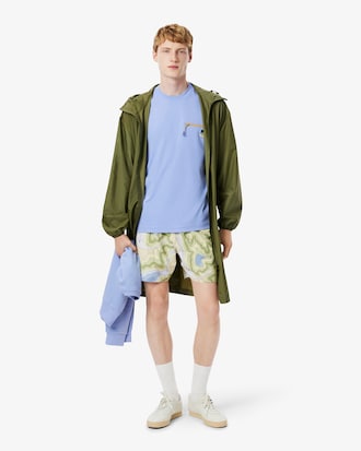 Men's Zipper Pocket Interlock T-Shirt