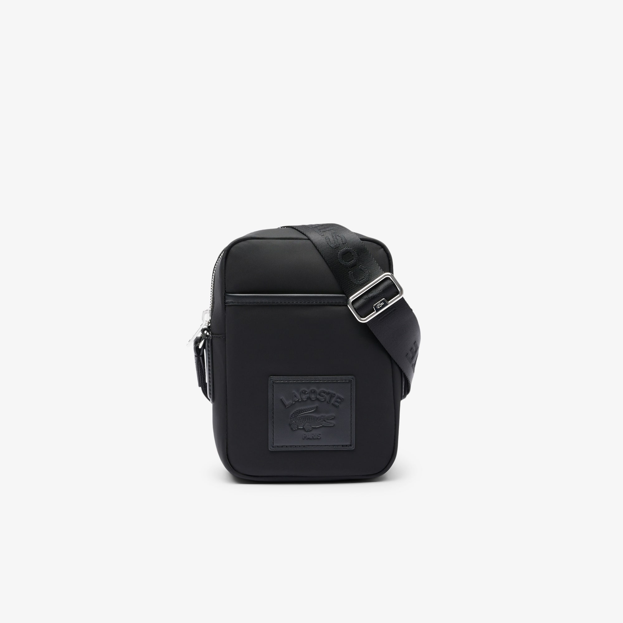 Lacoste Men's  Classics Vertical Satchel - One Size In Black