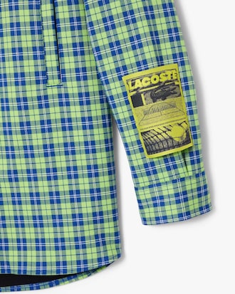 Men's Relaxed Fit Plaid Overshirt