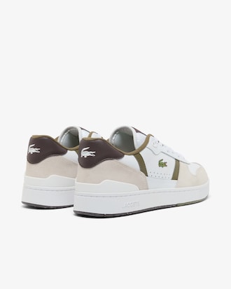 Men's T-Clip Set Leather Sneakers