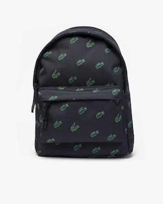 Mochila con estampado de cocodrilo