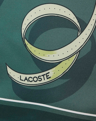 Runway Print Silk Square