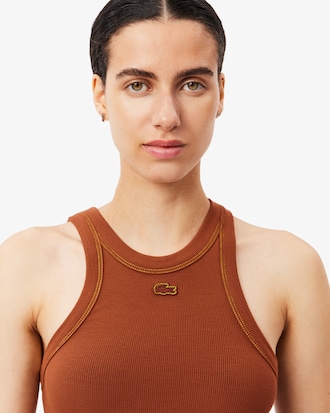 Women's Slim Fit Ribbed Modal Tank Top