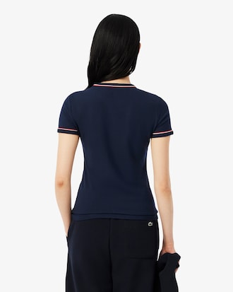 Women's Contrast Trim Jersey T-Shirt