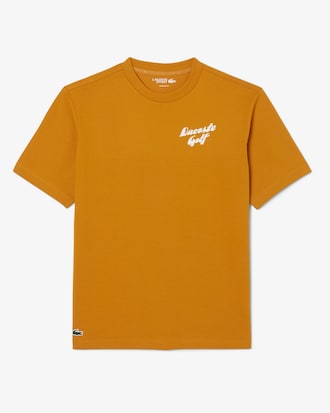 Men's Relaxed Fit Printed Golf T-Shirt