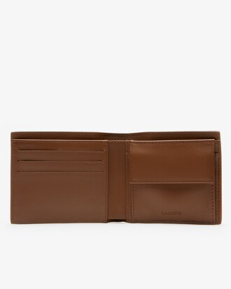 Cartera mediana de piel FG para hombre