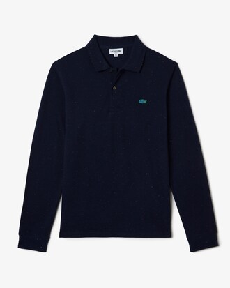 Polo para hombre Lacoste Classic Fit con estampado moteado