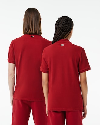 Unisex Regular Fit Stretch Mini Piqué Polo